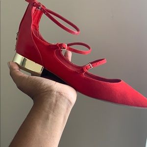 Aldo Red Flat